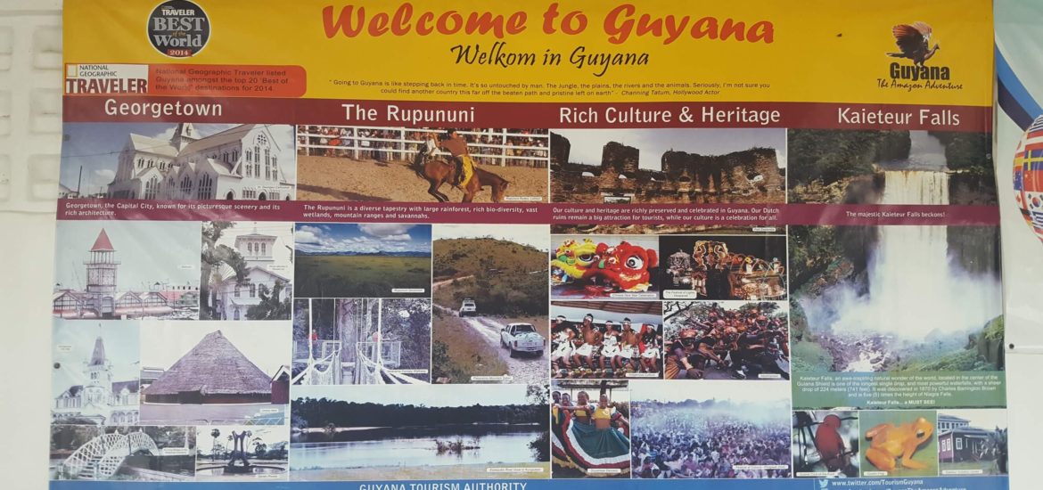 Bienvenido a Guyana